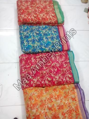 Multicolor Printed Cotton Viscose Fabric, for Making Garments, Feature : Anti-Wrinkle, Impeccable Finish