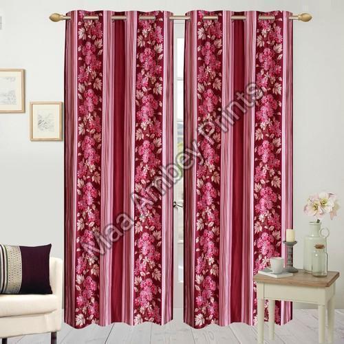 Polyester Hand Printed Curtain for Window, Doors