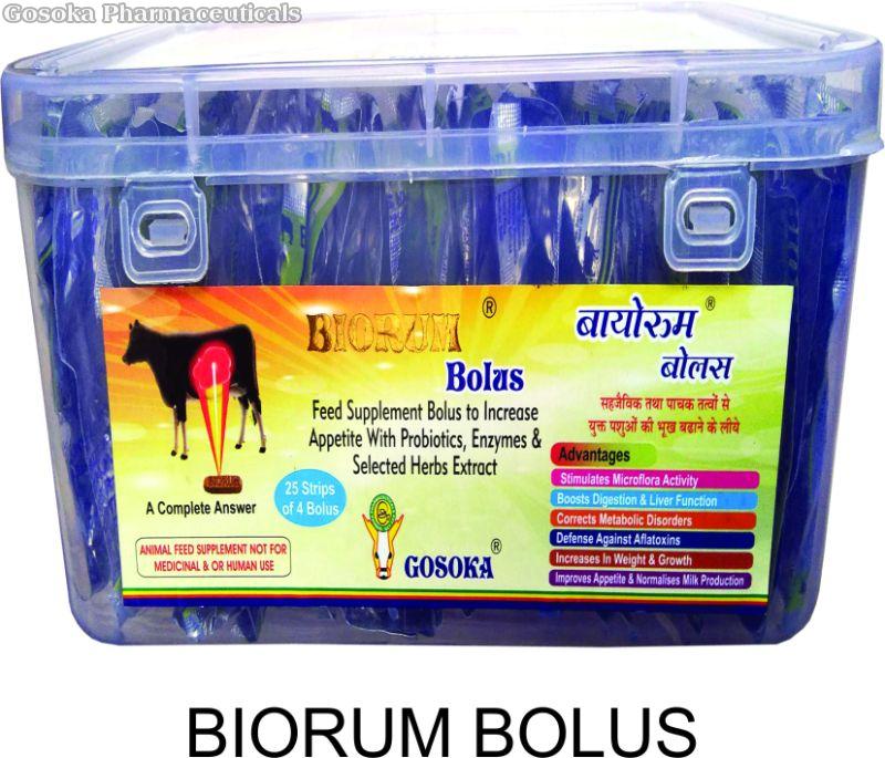 Gosoka Biorum Bolus, for Animals Use