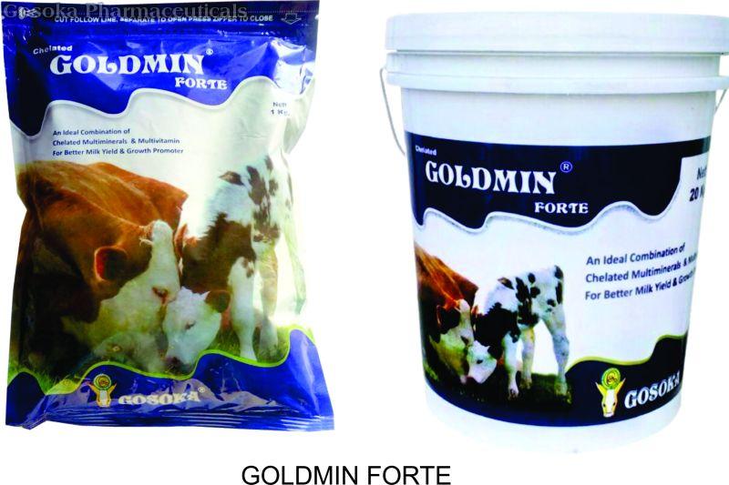 Goldmin Forte Powder, for Veterinary, Grade Standard : Feed Grade