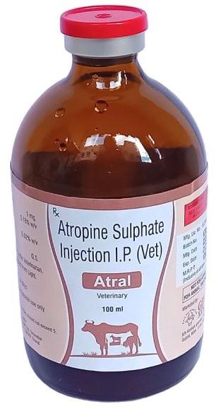 Atral atropine sulphate injection, Packaging Type : Vial