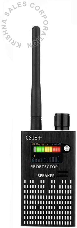 Black Battery Manual G-318 Anti Spy RF Signal Detector, Feature : Highly Durable