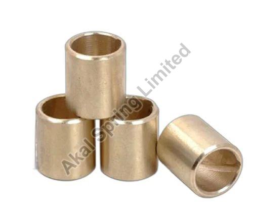 Golden Round Polished Metal King Pin Bush, for Automobile Industry, Packaging Type : Paper Box