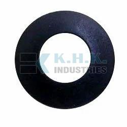 KHK Industries Black Round Mild Steel Paint Coating Disc Spring Washer, for Automobiles, Size : Multisizes