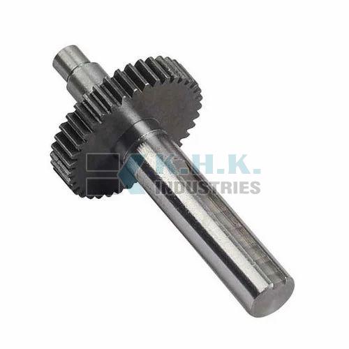 Round Mild Steel Gear Shafts, for Automotive Use, Feature : Durable, Fine Finishing, Hard Structure