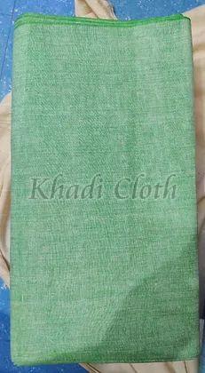 Handspun and Handwoven Green Cotton Fabric