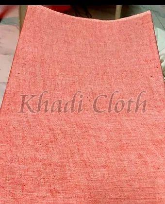 Handspun and Handwoven Pitch Cotton Fabric, for Garments, Roll Length : 11 mtr