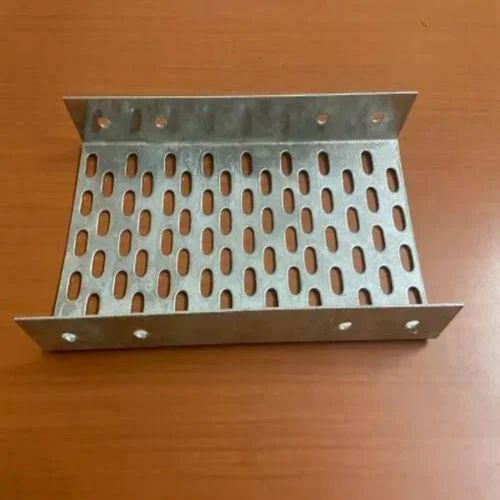 Silver Rectangle Galvanized Perforated Cable Tray, Feature : Rugged Proof, Premium Quality