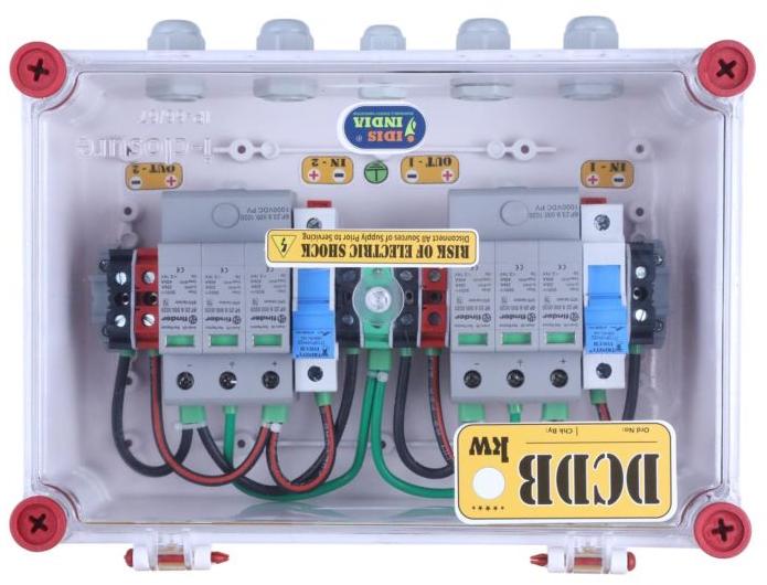 DCDB 2 IN 2 OUT 2 FUSE 2 SPD 1000V STANDARD