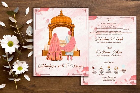 Punjabi Wedding Card Printing Service