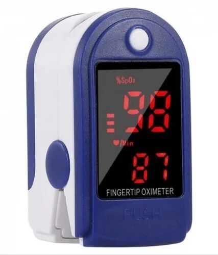 Single Colour LED Fingertip Pulse Oximeter, for Medical Use, Certification : CE Certified