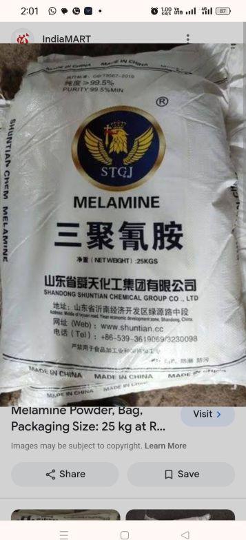 Imported Melamine Powder, For Industrial, Packaging Type : Poly Bag