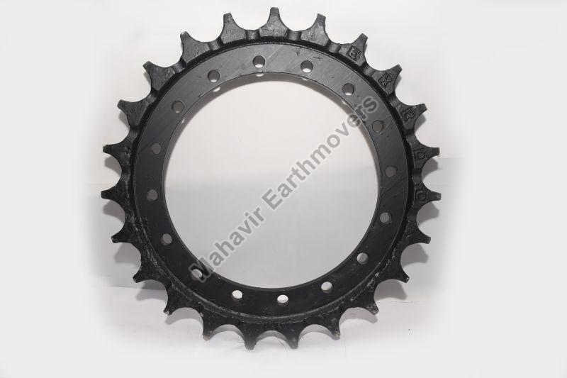 Non Polished Steel Excavator Sprocket, Color : Black