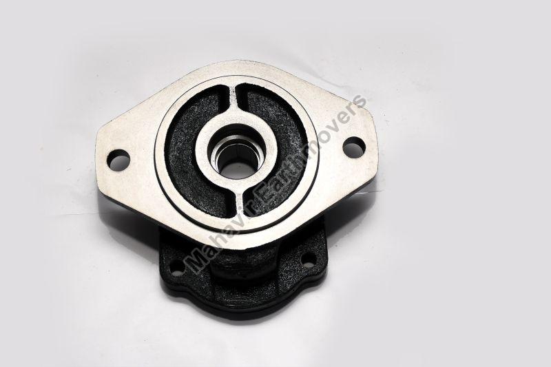 Silver JCB Hydraulic Pump Flange Plate, for Industrial Use, Feature : High Quality