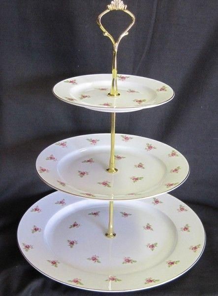 Multicolor Polished Steel Printed Brass Cake Stand, For Restaurant, Size : Multisize