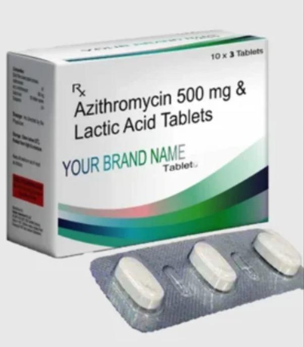 White Azithromycin Tablet, For Clinical, Hospital, Shelf Life : 2 Year