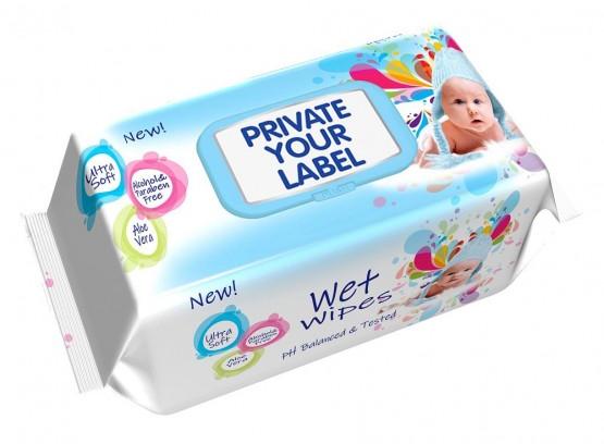 Non-woven Baby Wet Wipes, Size : Multisizes