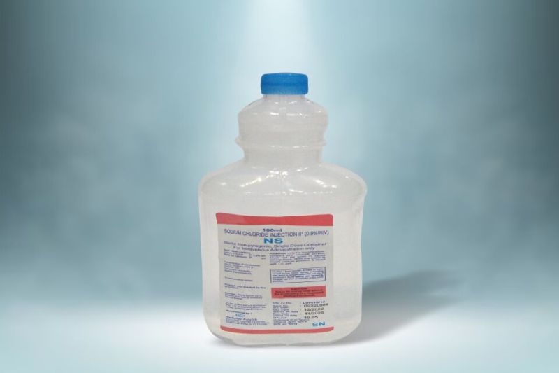 Liquid Normal Saline injection, for Surgical, Packaging Type : Plastic Bottles