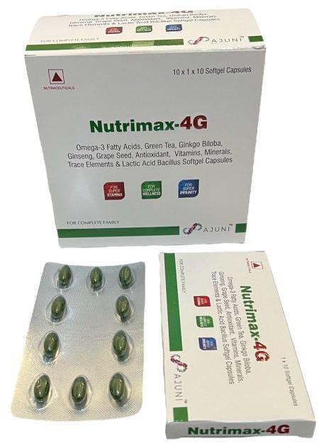 Nutrimax 4g Capsules, Packaging Type : Stripes