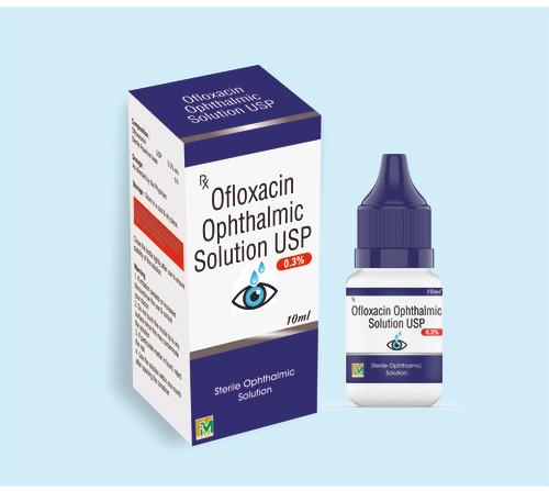 Ofloxacin Eye Drops, For Pharmaceuticals, Packaging Type : Bottles