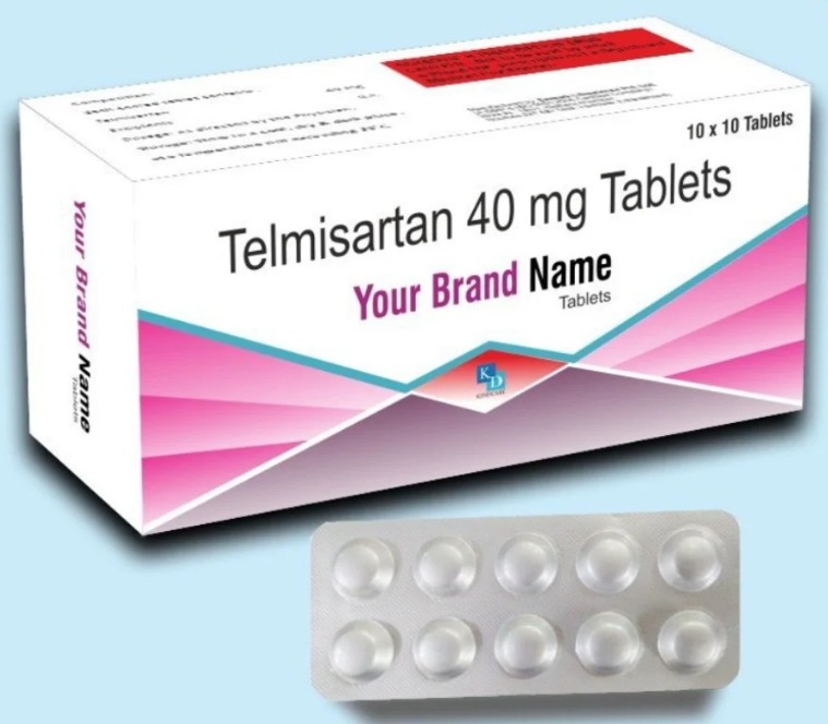 Telmisartan 40mg Tablet, For Hospitals Clinic, Type Of Medicines : Allopathic