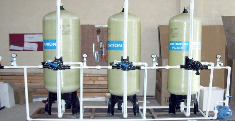 Automatic Demineralization Water Treatment Plant