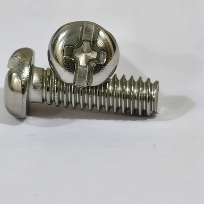 Silver Pan Head Self Tapping Screw, for Corrosion Resistant