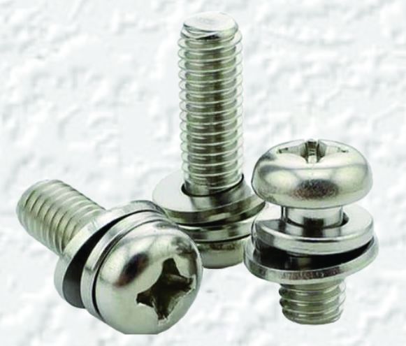 Sems Washer Screw, for Industrial, Color : Silver