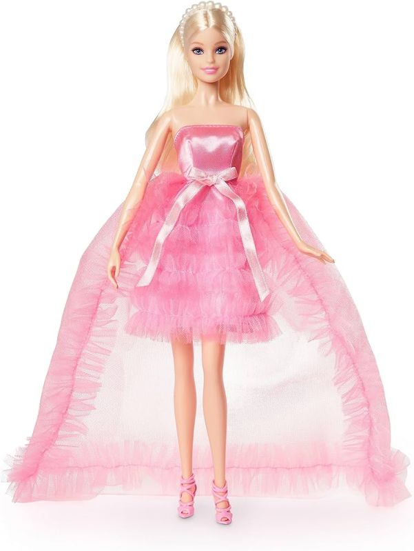 Pink Rubber Barbie Doll, for Gifting