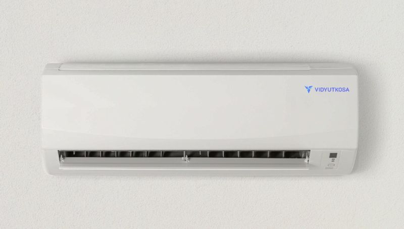 White Single 2 Ton Split Air Conditioner, for Residential Use, Office Use, Compressor Type : Rotary