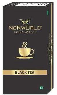 Granules Norworld Black Tea, for Home, Office, Restaurant, Hotel, Packaging Type : Paper Box