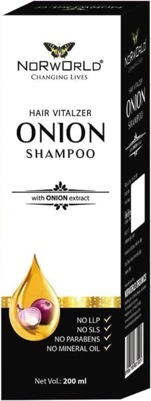 Norworld Onion Shampoo, Packaging Size : 200ml