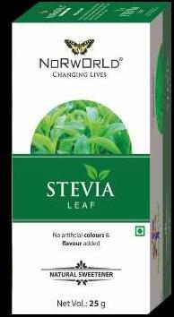Norworld Stevia Leaf, for Natural Sweetener, Packaging Type : Plastic Bottle
