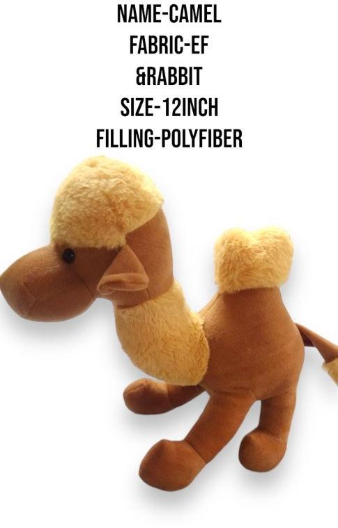 Brown Foam Plain Camel Soft Toy, Packaging Type : Cartoon Box