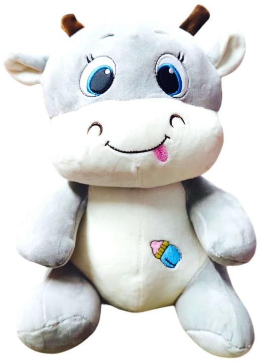 Multicolor Foam Cute Cow Soft Toy, Packaging Type : Cartoon Box