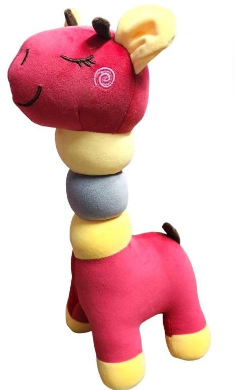 Foam Giraffe Soft Toy, for Baby Playing, Packaging Type : Cartoon Box