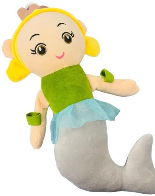 Foam Plain Mermaid Soft Toy, Packaging Type : Cartoon Box