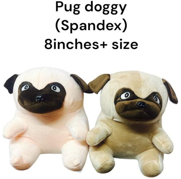 Multicolor Plain Foam Pug Dog Soft Toy, Packaging Type : Cartoon Box