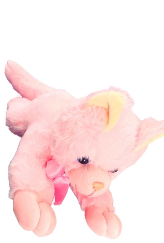 Pink Sleeping Teddy Bear Soft Toy, Packaging Type : Cartoon Box