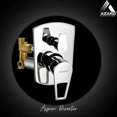 Silver Aspiro Four Way Diverter Tap, for Bathroom, Style : Modern