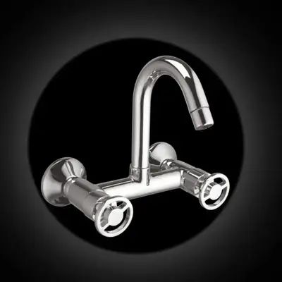 Silver Azaro Stainless Steel Barcelona Sink Mixer Tap, for Kitchen, Bathrooms, Feature : Fine Finished