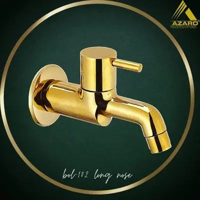 Azaro Brass Bold Long Body Tap