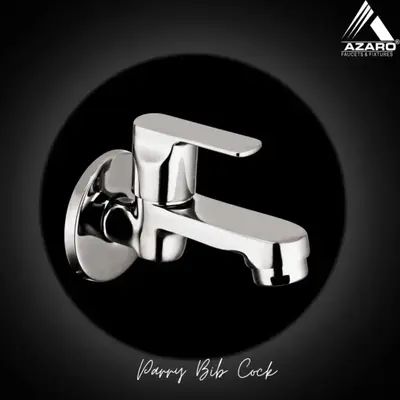 Silver Azaro Polished Stainless Steel Parry Bib Cock Tap, for Kitchen, Bathroom, Feature : Rust Proof