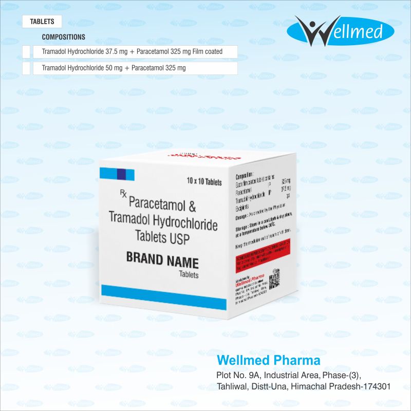 Tramadol Hydrochloride 50 mg + Paracetamol 325 mg