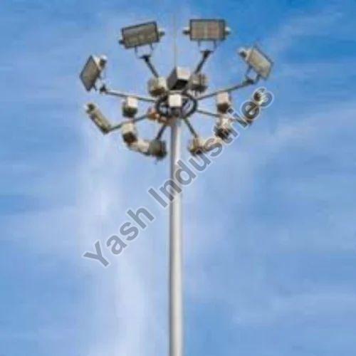 Yash Industries Aluminium High Mast Pole