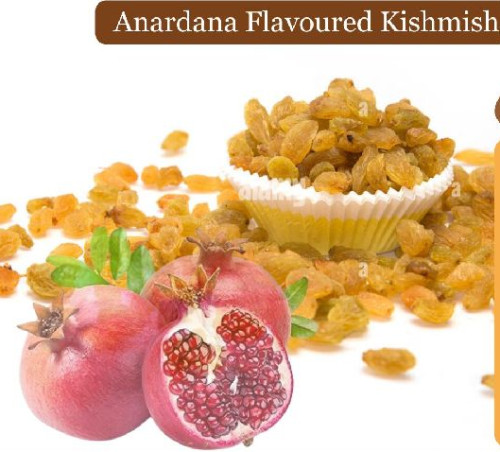 Food Nutra Anardana Flavoured Kishmish, Certification : ISO 9001:2008 Certified