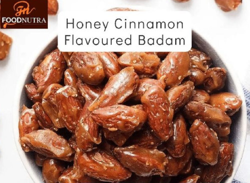 1kg Honey Cinnamon Flavoured Badam, Packaging Type : Plastic Packat