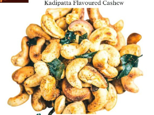 1kg Kadipatta Flavoured Cashew, Certification : ISO 9001:2008 Certified