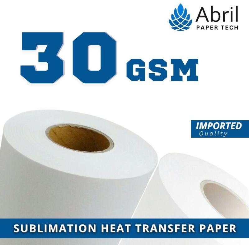 30 Gsm Sublimation Heat Transfer Paper Roll