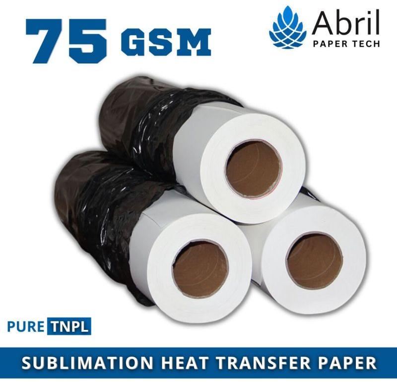 75 Gsm Sublimation Heat Transfer Paper Roll